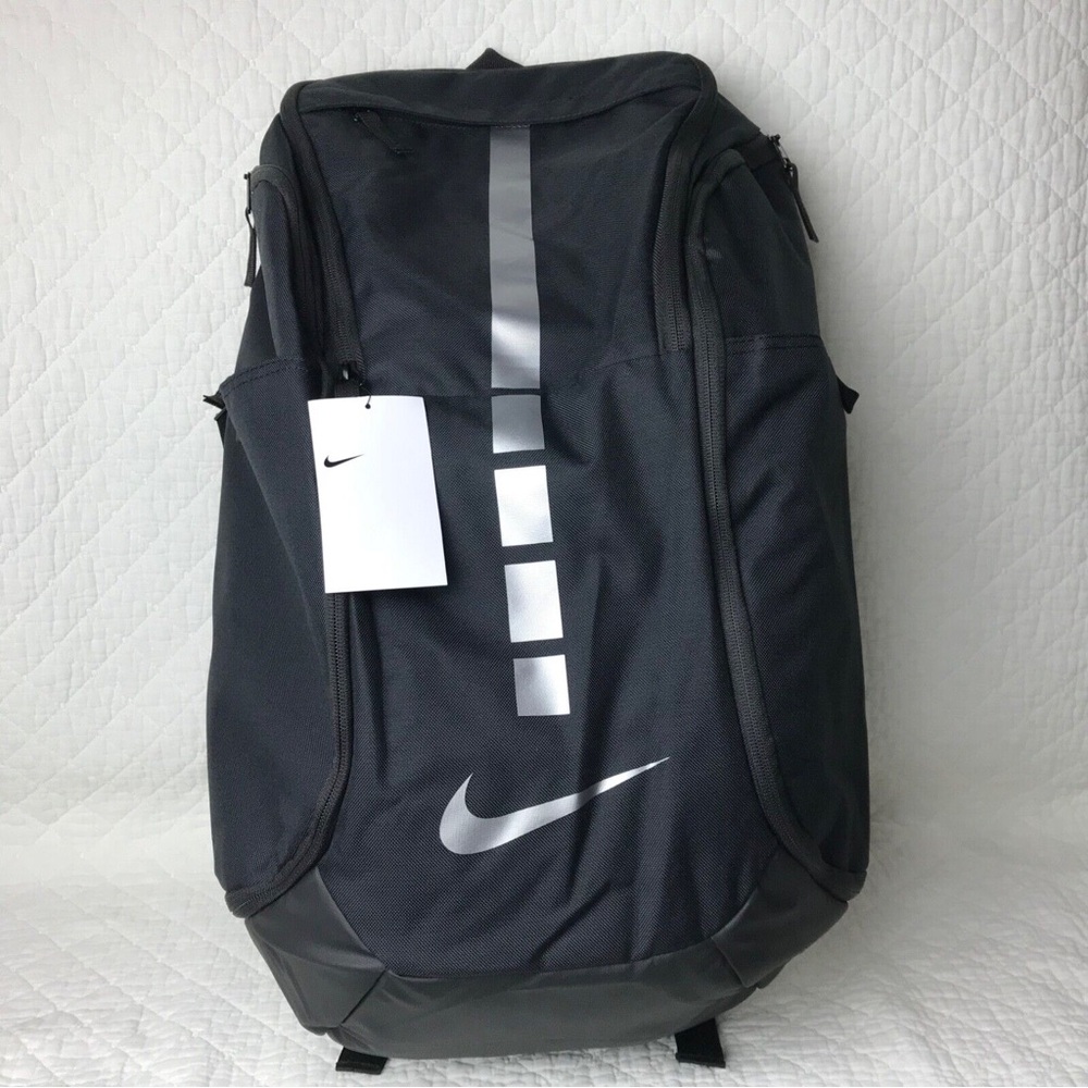 Nike Hoops Elite Pro Basketball Backpack Unisex Black/Silver DA1922-011 NWT